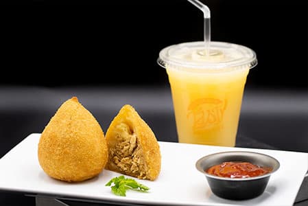 Try our famous COXINHA…